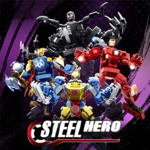 Buildable Iron Man vs Venom Mech Suit – Marvel-Inspired Mini Figure Set | Compatible with Major Building Blocks | Collectible Action Toy for Kids & Adults