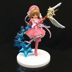 Cardcaptor Sakura Clear Card Arc Figure - Pink Dress & Magic Wand Collectible